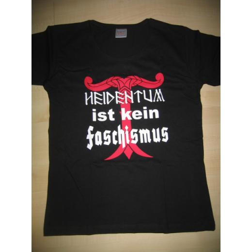 Heidentum ist kein Faschismus Girlie Shirt