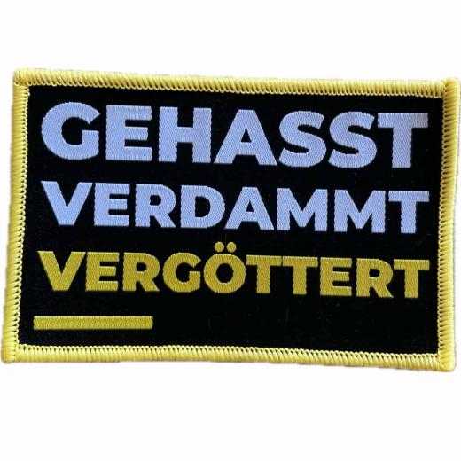 Gehasst, Verdammt, Vergöttert Aufnäher