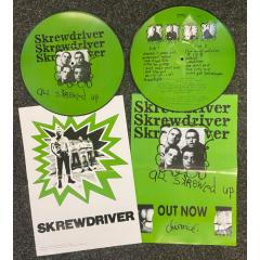 Skrewdriver - All Skrewed Up Picture LP