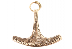 Thors Hammer Anhänger in Bronze